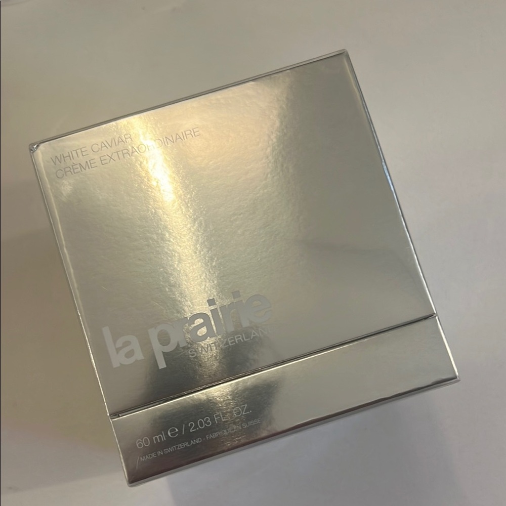 La Prairie white caviar creme Moisturizer Luxurious Skincare NEW IN BOX SEALED